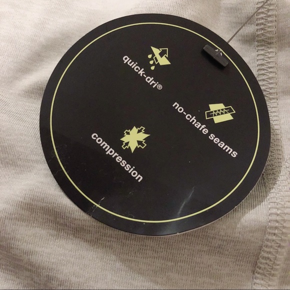 DONATED: White & Gray Mesh Leggings - Picture 5 of 6